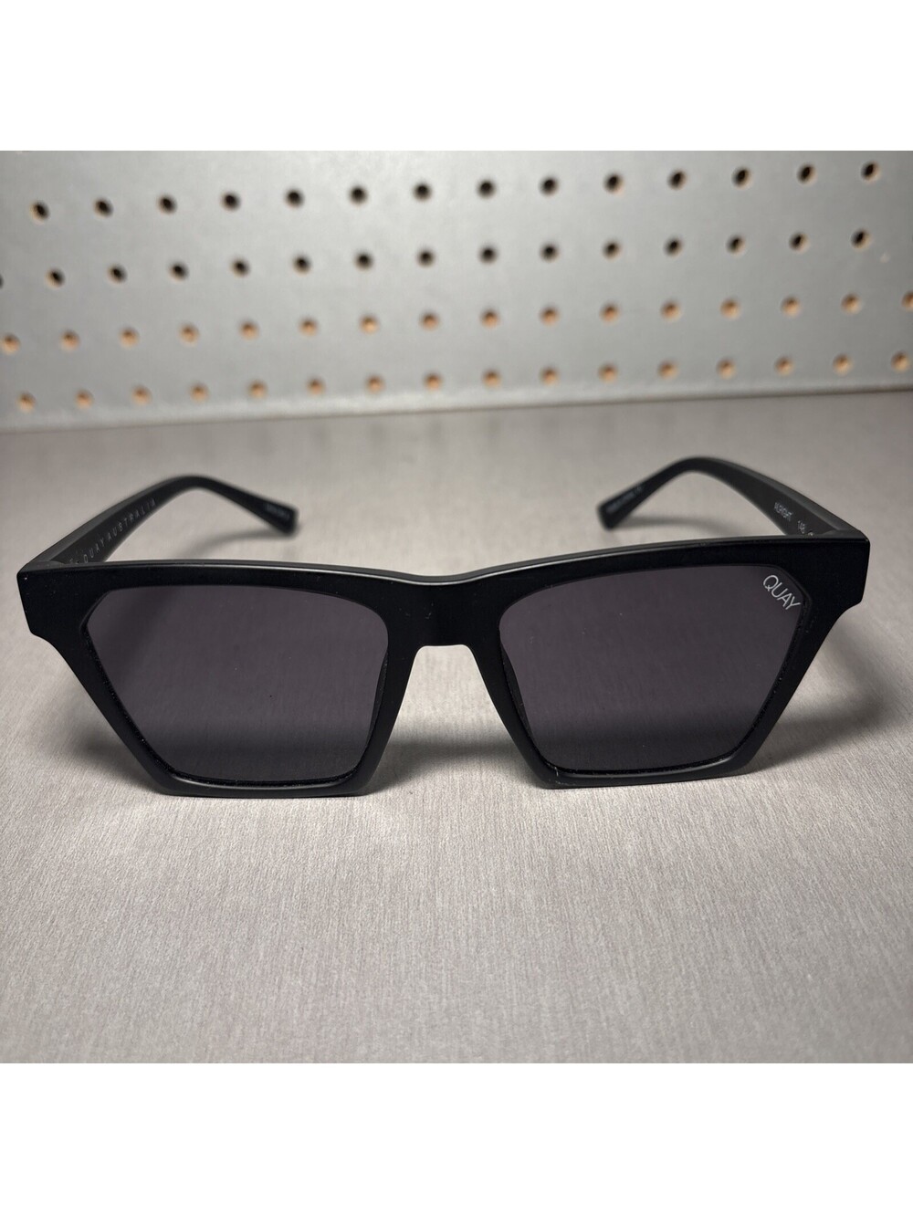 Quay Sunglasses Alright Matte Black Smoke Australia 148 Lens Cat.3